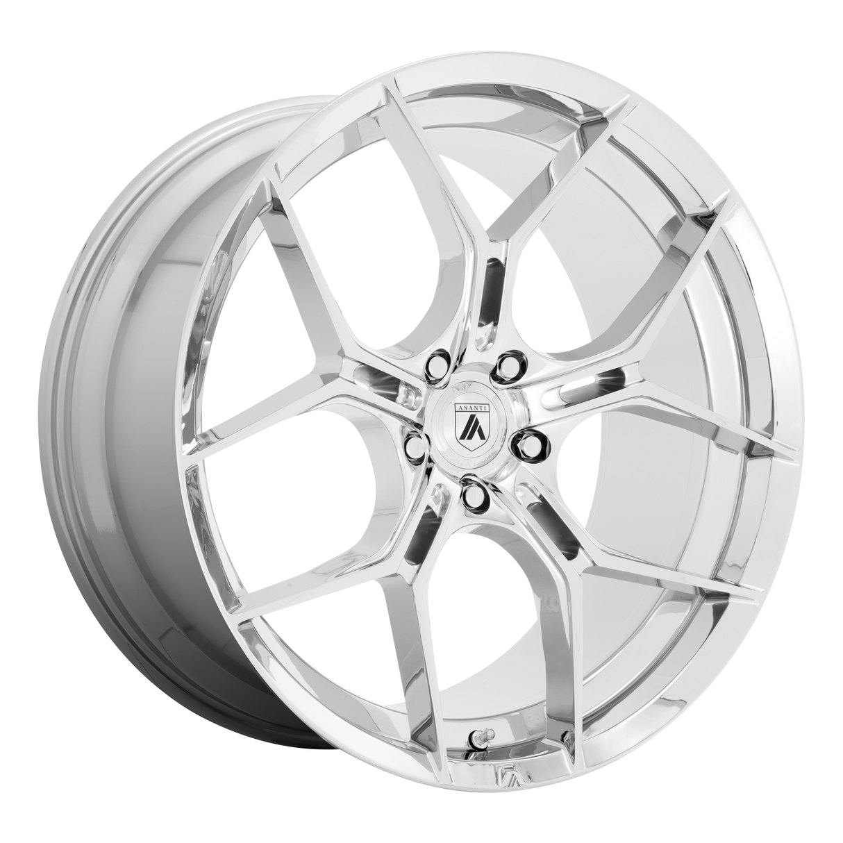 22X10.5 Asanti Black ABL-37 MONARCH CHROME 5X115