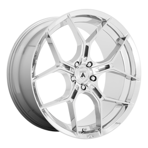 22X10.5 Asanti Black ABL-37 MONARCH CHROME 5X115