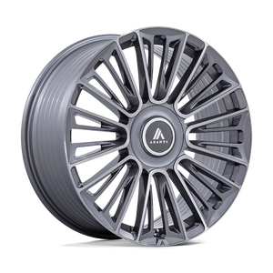 22X9.5 Asanti Black AB049 PREMIER ANTHRACITE BRUSHED 5X120/5X127
