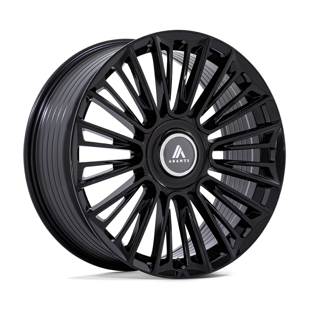 24X10 Asanti Black AB049 PREMIER GLOSS BLACK BLANK