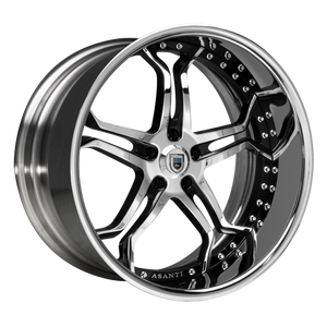 22X9 Asanti Forged AF173 BRUSHED 5X112