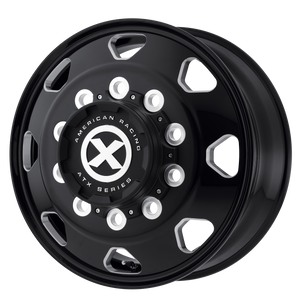 22.5X8.25 ATX AO401 OCTANE SATIN BLACK MILLED 10X285.75