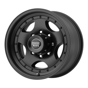 15X10 American Racing AR23 SATIN BLACK W/ CLEAR COAT 5X139.7
