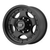 14X7 American Racing AR23 SATIN BLACK W/ CLEAR COAT 5X114.3