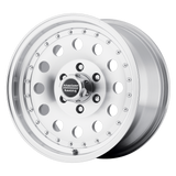 16X10 American Racing AR62 OUTLAW II RIMS - MACHINED W/ CLEAR COAT 8X165.1