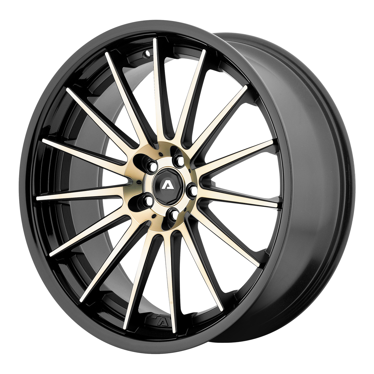 20X10 Adventus AVS-5 MACH FACE W TTNM CLR S-BLK LIP 5X108