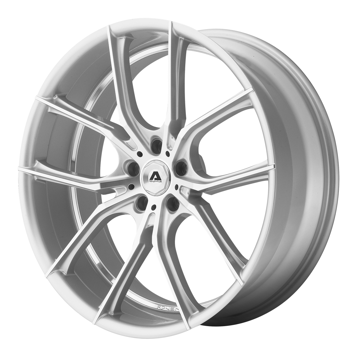 20X8.5 Adventus AVX-6 SILVER MACHINED 5X114.3