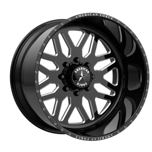 24X11 American Force AFW TRAX GLOSS BLACK 6X139.7