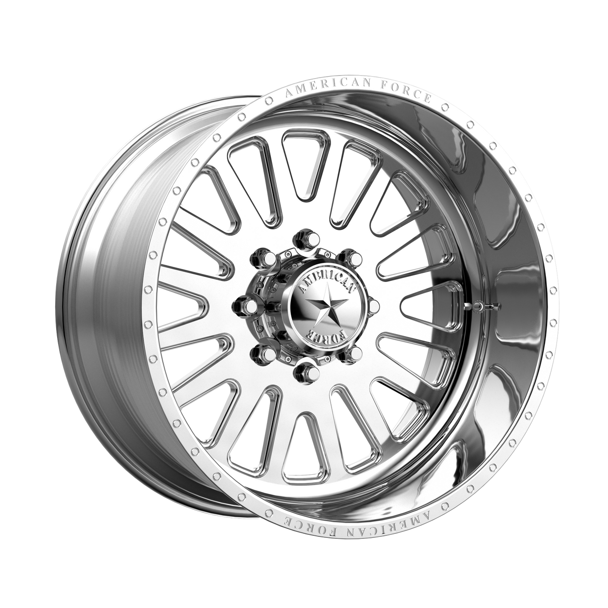 24X11 American Force AFW ATOM POLISHED 6X139.7