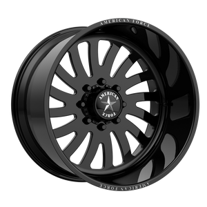 24X12 American Force AFW OCTANE GLOSS BLACK 8X170