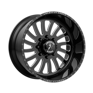 24X12 American Force AFW OCTANE GLOSS BLACK 8X170