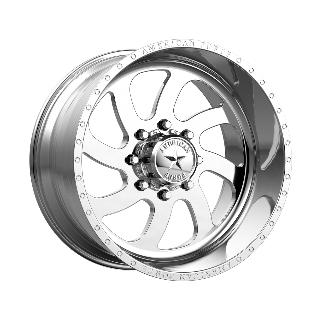 24X14 American Force AFW 76 BLADE SS POLISHED 8X165.1