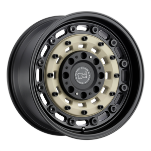 18" Black Rhino Hard Alloys ARSENAL DESERT SAND BLACK 5X114.3/5X127