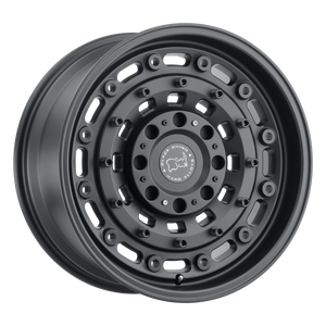 18" Black Rhino Hard Alloys ARSENAL TEXTURED MATTE BLACK 5X114.3