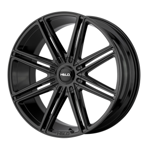 20X8.5 Helo HE913 GLOSS BLACK 6X132