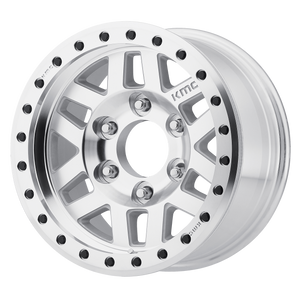 17X8.5 KMC KM228 MACHETE DESERT BEADLOCK MACHINED 5X139.7