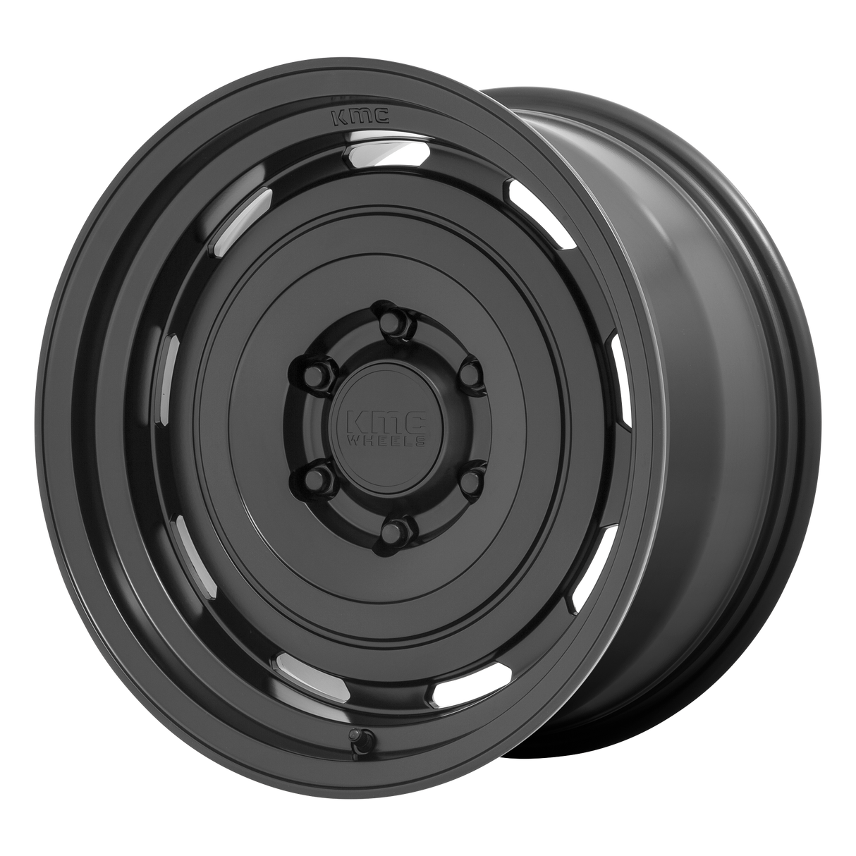 17X8.5 KMC KM725 TERRA SATIN BLACK 6X139.7