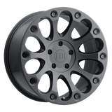 17" Level 8 IMPACT MATTE BLACK 5X114.3