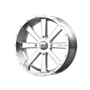 18X7 MSA Offroad Wheels M34 FLASH CHROME 4X137
