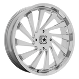 20X7 MSA Offroad Wheels M46 BLADE CHROME 4X137