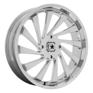 20X7 MSA Offroad Wheels M46 BLADE CHROME 4X137
