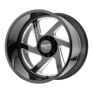 22X10 Moto Metal MO403 GLOSS BLACK MILLED 6X139.7