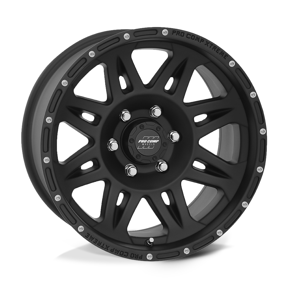 17X9 Pro Comp Alloys PA5 TORQ FLAT BLACK 5X127