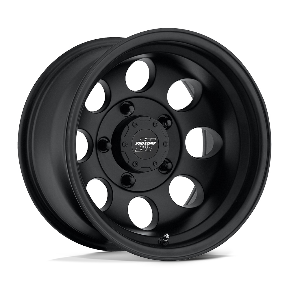 16X8 Pro Comp Alloys PA69 VINTAGE FLAT BLACK 8X165.1