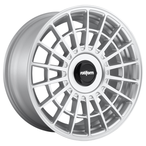 18X8.5 Rotiform R134 FLG GLOSS SILVER 5X120