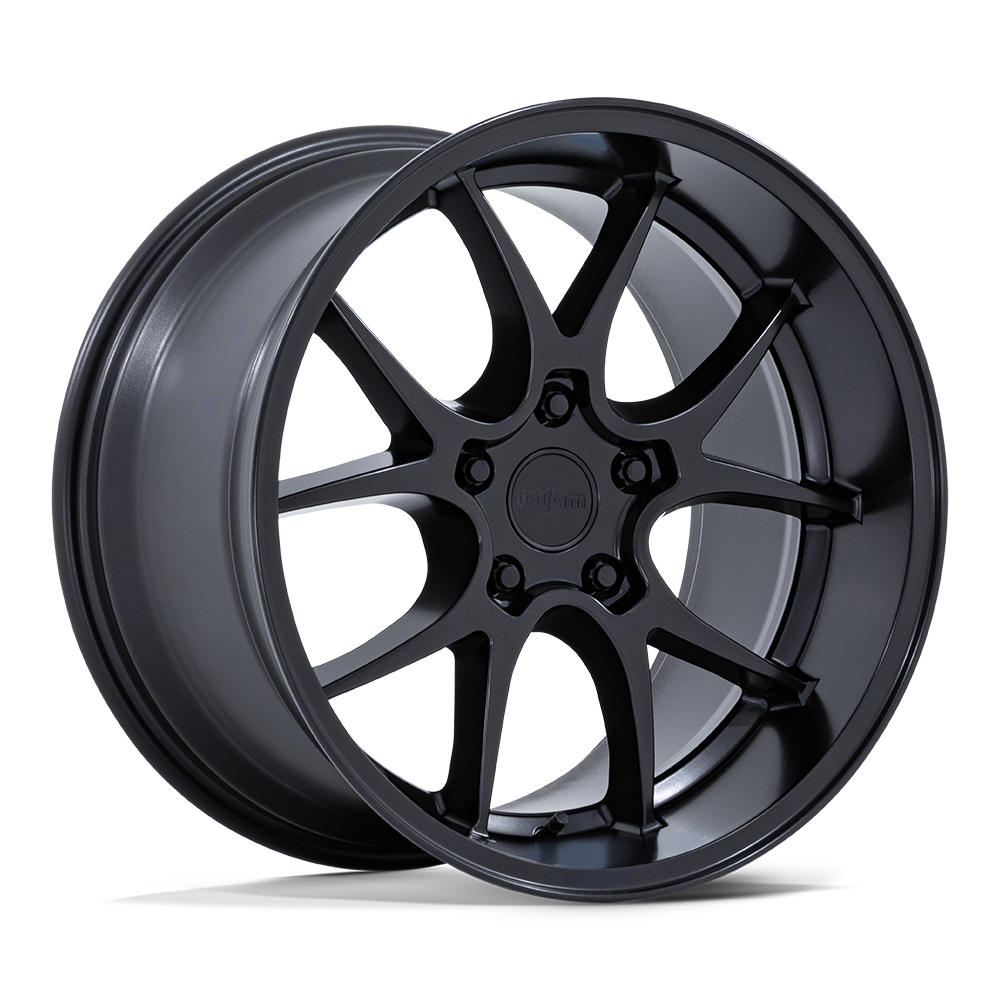 18X10.5 Rotiform RC207 LTN-J MATTE BLACK 5X114.3