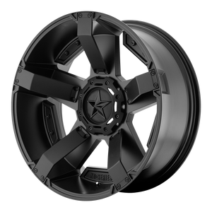 18X9 XD XD811 ROCKSTAR II SATIN BLACK W/ ACCENTS 6X127