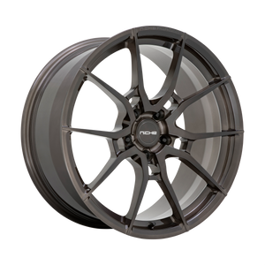 20X10 Niche 1PC T111 KANAN BRUSHED CANDY SMOKE 5X114.3