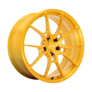 20X9.5 Niche 1PC T112 KANAN BRUSHED CANDY GOLD 5X112