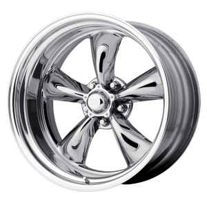 20X12 American Racing Vintage VN474 GASSER TWO-PIECE POLISHED 5X114.3