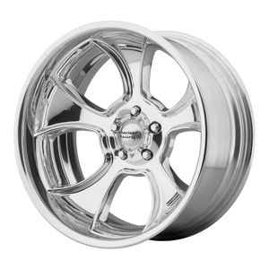 18X8 American Racing Vintage VN474 GASSER POLISHED 5X120.65