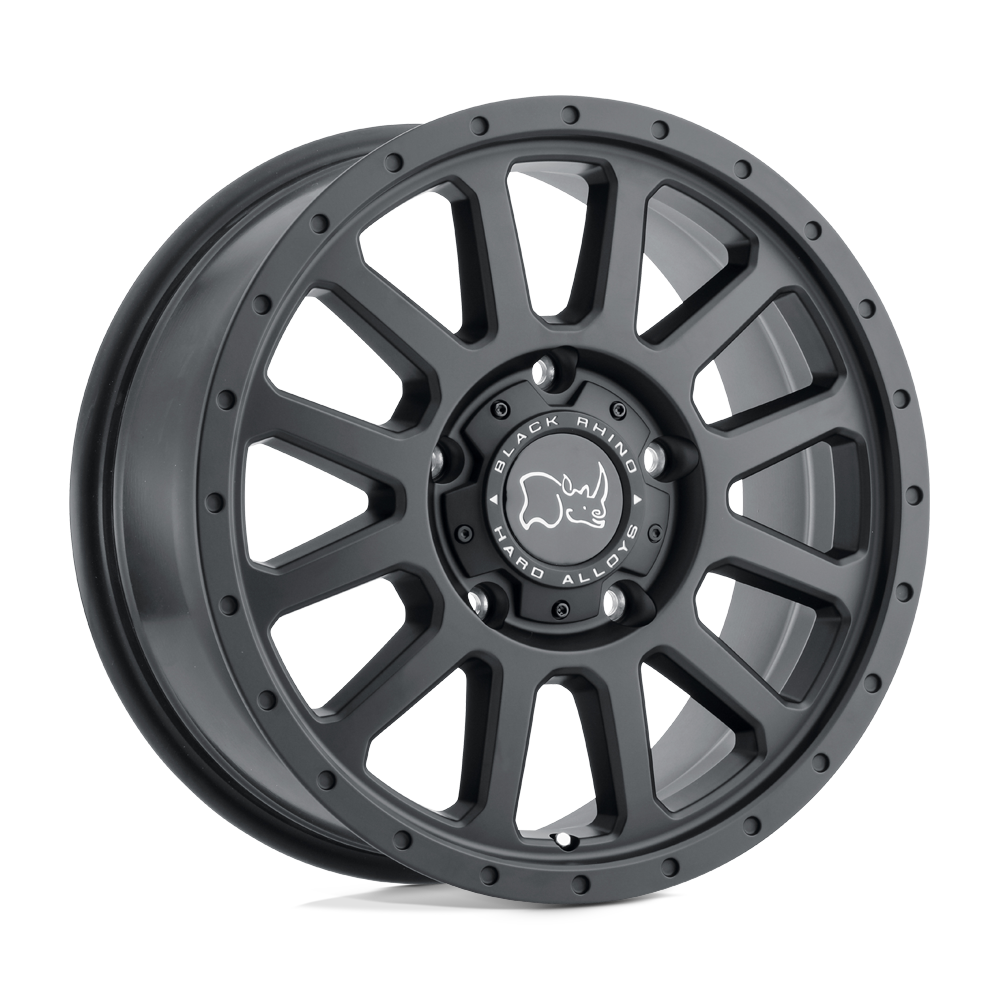 18" Black Rhino Hard Alloys HAVASU MATTE BLACK 6X130