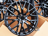 22” Wheels Fit Audi Q7 2017–2025 |  OE Style Rims |  Gloss Black |  Set of 4