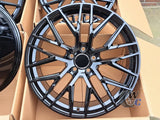 22” Wheels Fit Audi Q7 2017–2025 |  OE Style Rims |  Gloss Black |  Set of 4
