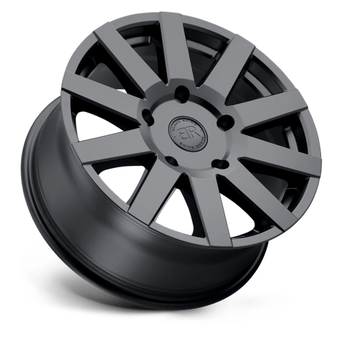 18" Black Rhino Hard Alloys JOURNEY MATTE BLACK 5X130