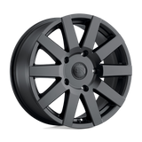 18" Black Rhino Hard Alloys JOURNEY MATTE BLACK 5X130