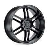 20X9 Black Rhino Hard Alloys KATAVI GLOSS BLACK 5X127