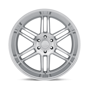 22X10 Black Rhino Hard Alloys KATAVI SILVER W/ MIRROR-CUT FACE 5X114.3