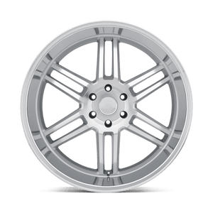22" Black Rhino Hard Alloys KATAVI SILVER W/ MIRROR-CUT FACE 5X114.3
