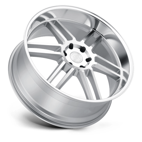 22" Black Rhino Hard Alloys KATAVI SILVER W/ MIRROR-CUT FACE 5X114.3