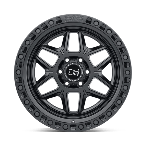 17X9 Black Rhino Hard Alloys KELSO RIMS - MATTE BLACK 6X139.7