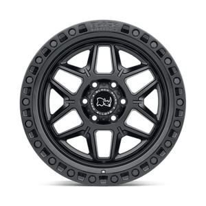 17X9 Black Rhino Hard Alloys KELSO RIMS - MATTE BLACK 6X139.7
