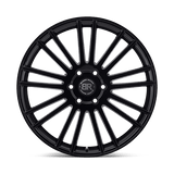 22" Black Rhino Hard Alloys KRUGER GLOSS BLACK 5X139.7