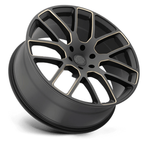22" Black Rhino Hard Alloys KUNENE MATTE BLACK W/ DARK TINT SPOKE 6X135