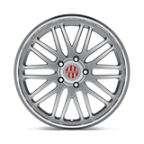 18X11 Victor Equipment LEMANS HYPER SILVER W/ MIRROR CUT LIP 5X130