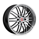 18" Victor Equipment LEMANS HYPER SILVER W/ MIRROR CUT LIP 5X130